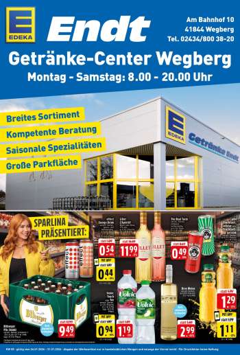 Prospekte Edeka Getränkemarkt - 26.01.2026 - 31.01.2026.