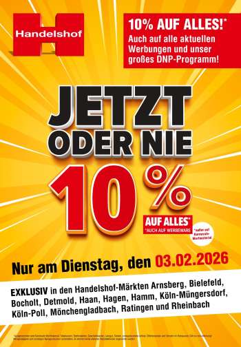 Prospekte Handelshof - 3.02.2026 - 3.02.2026.