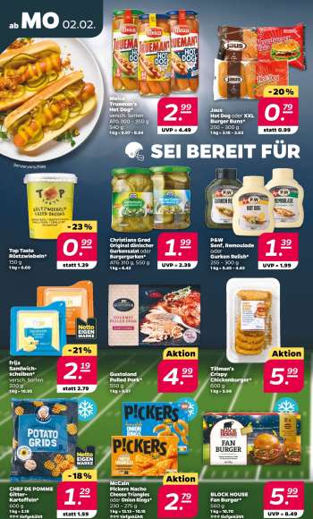 thumbnail - Jaus Hot Dog oder XXL Burger Buns