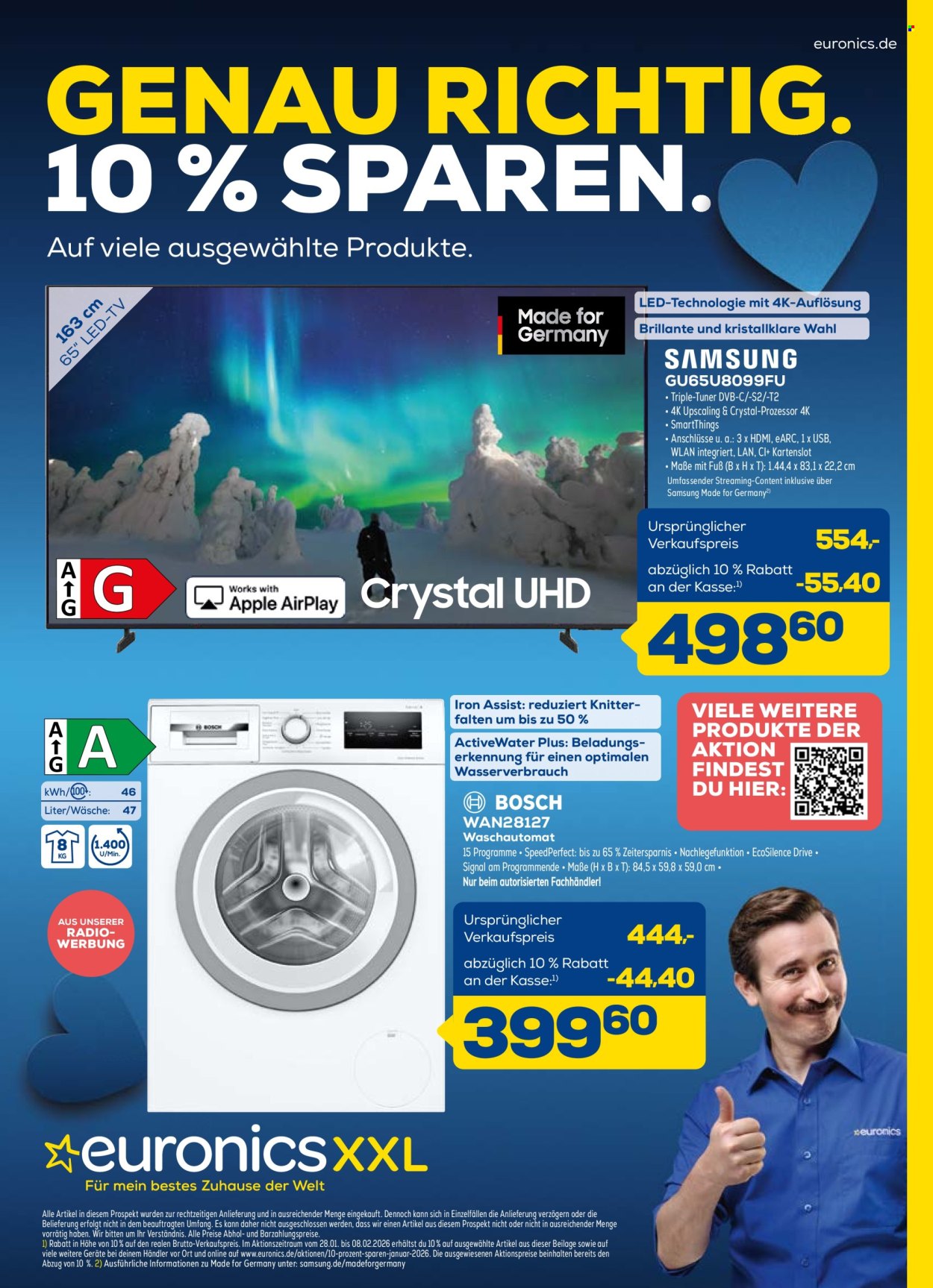 Euronics Prospekte  - 28.01.2026 - 8.02.2026. Seite 1