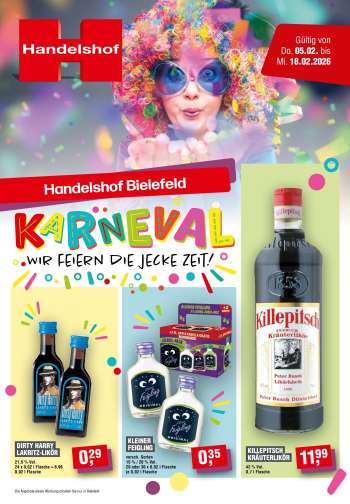 Prospekte Handelshof - 5.02.2026 - 18.02.2026.