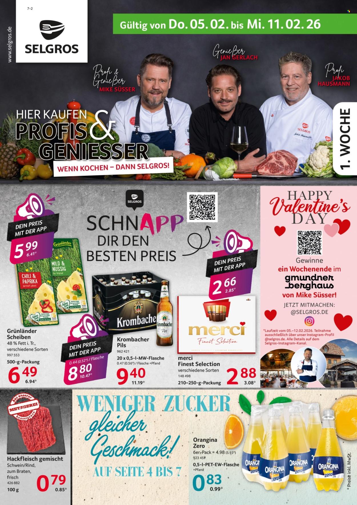 Selgros Prospekte  - 5.02.2026 - 11.02.2026. Seite 1