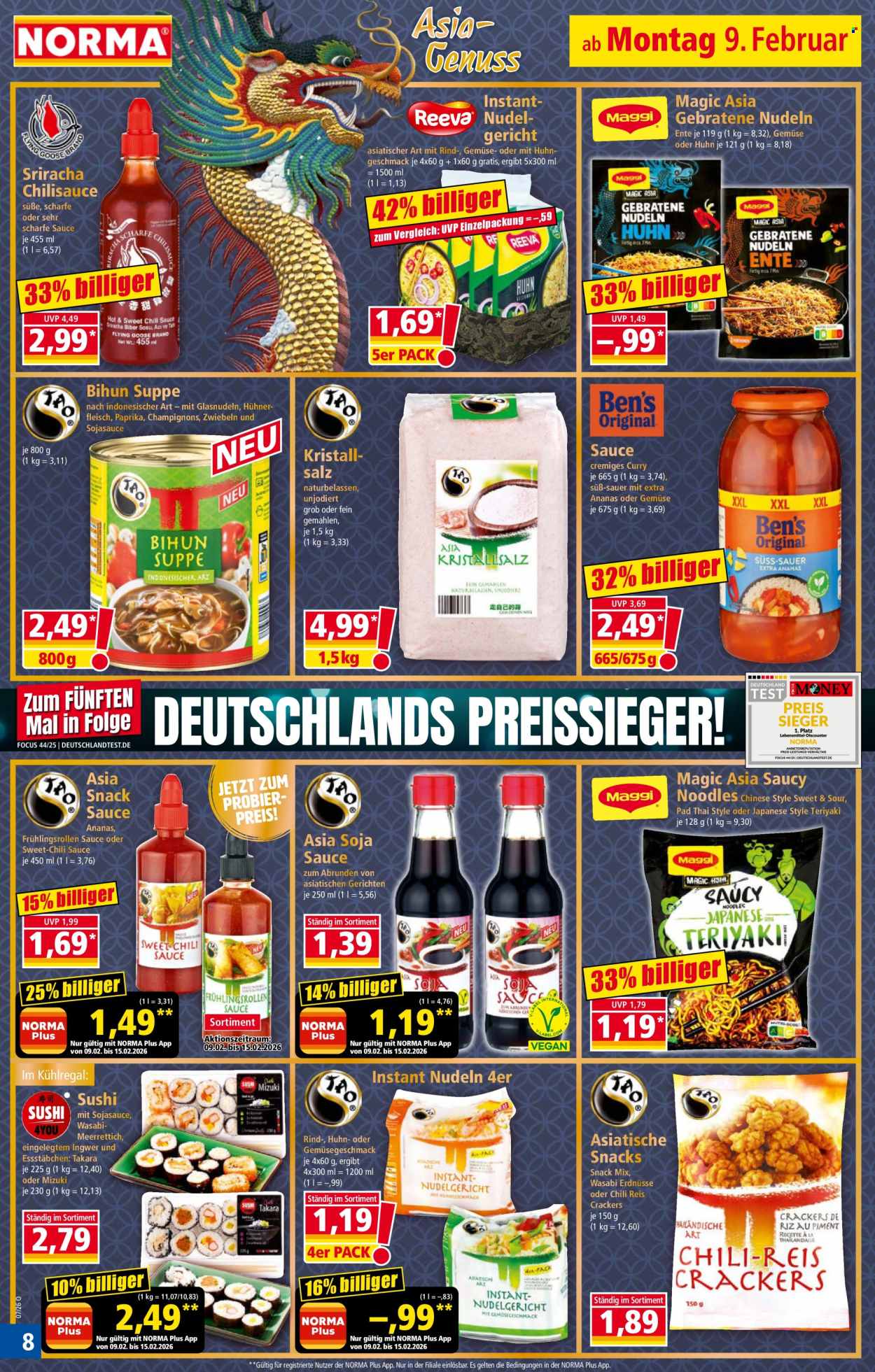 Norma Prospekte  - 9.02.2026 - 15.02.2026. Seite 8