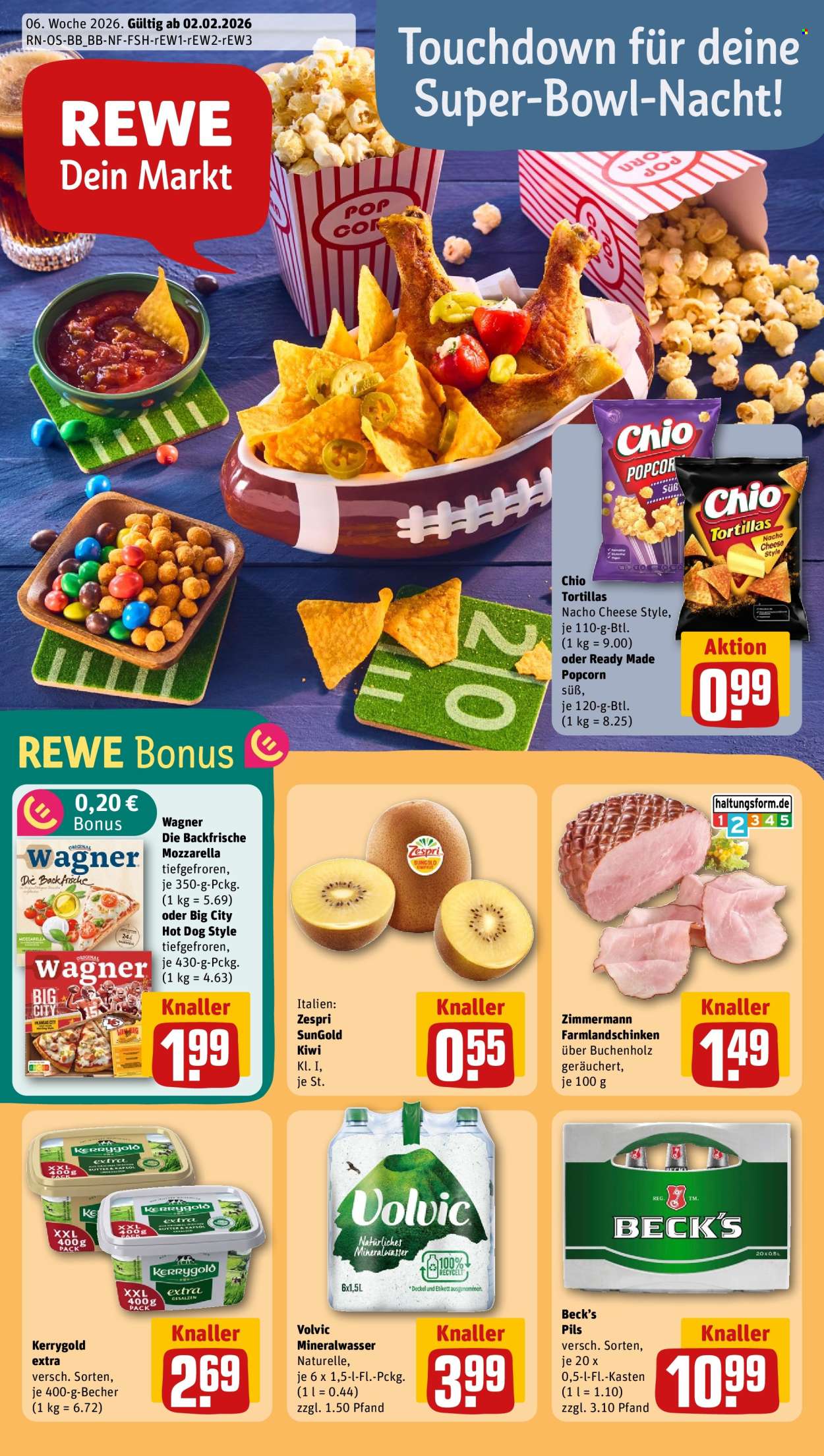 REWE Prospekte  - 2.02.2026 - 8.02.2026. Seite 1