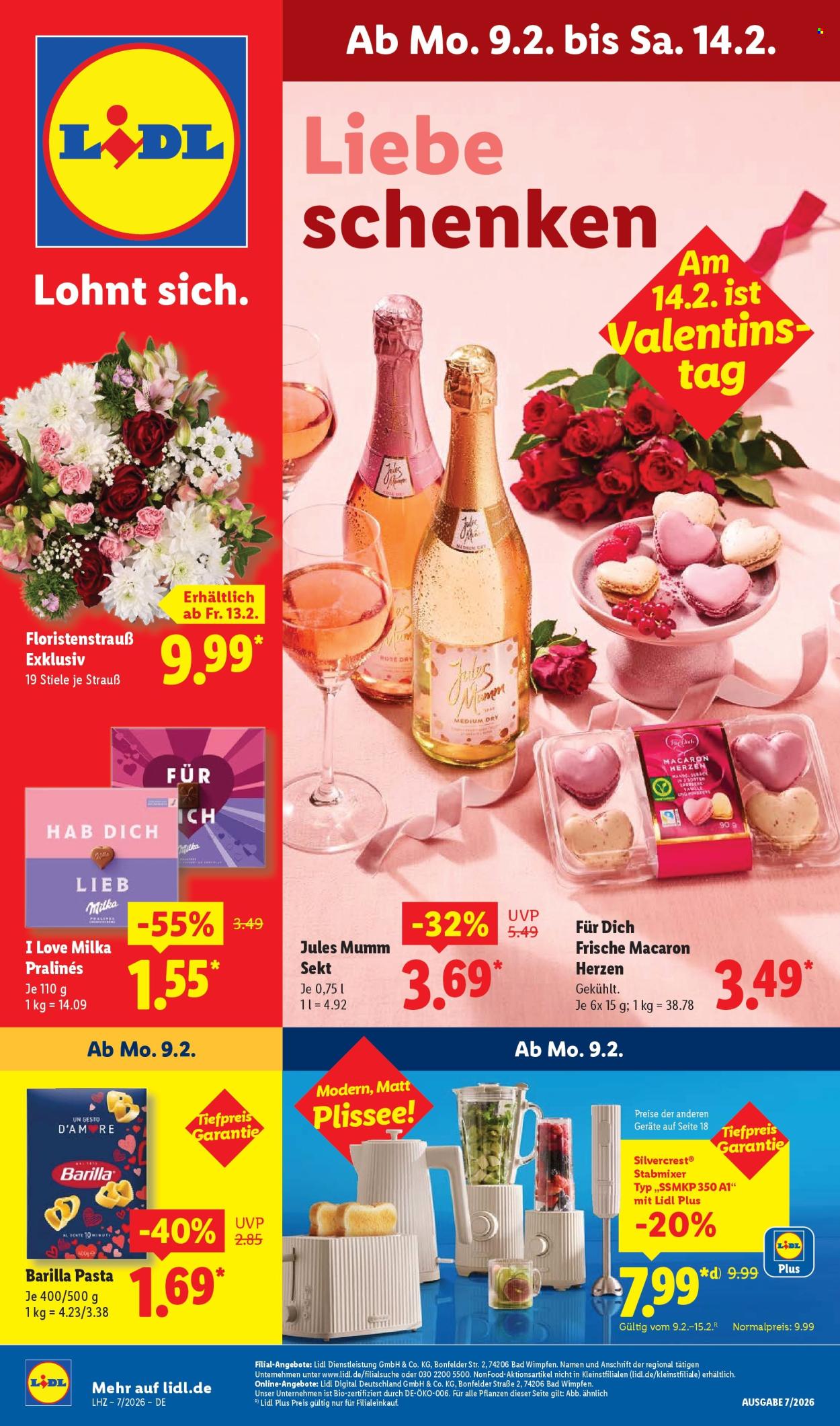 Lidl Prospekte  - 9.02.2026 - 14.02.2026. Seite 1