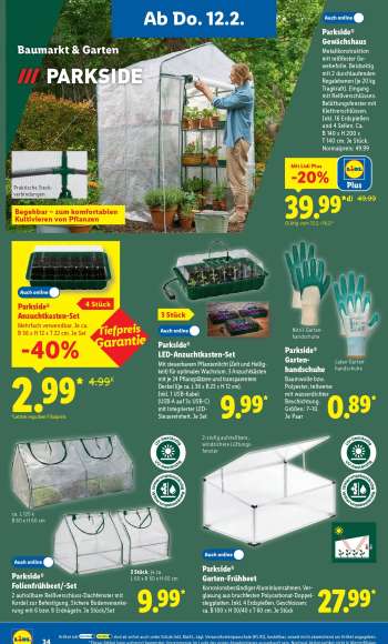 thumbnail - PARKSIDE® Gartenhandschuhe