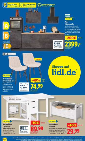 thumbnail - LIVARNO home Sitzbank