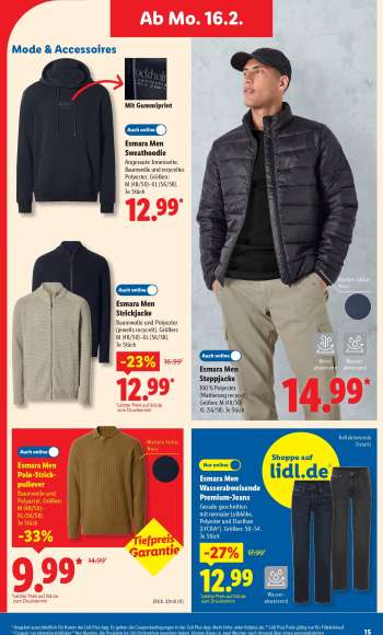 thumbnail - Esmara Men Steppjacke