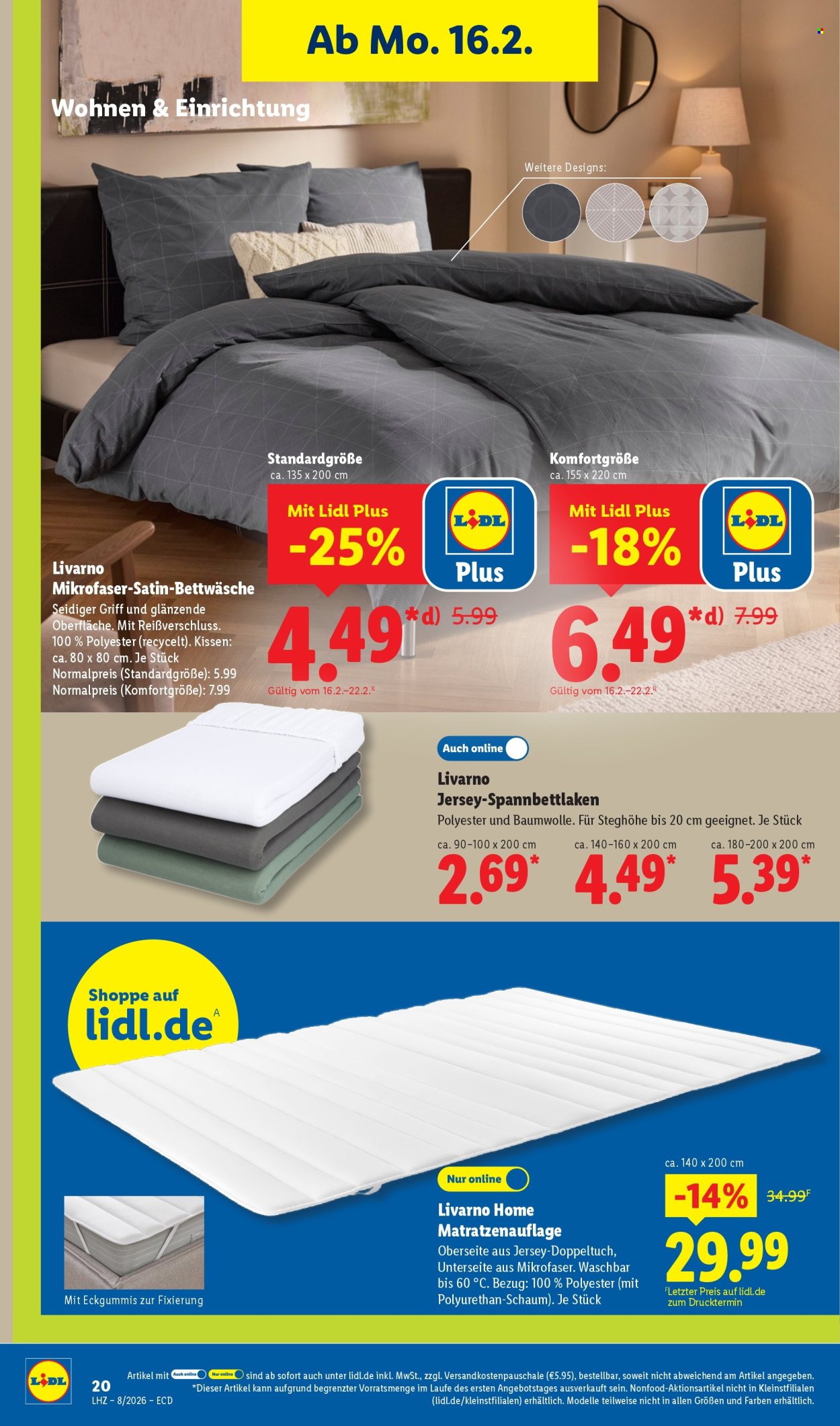 Lidl Prospekte  - 16.02.2026 - 21.02.2026. Seite 16