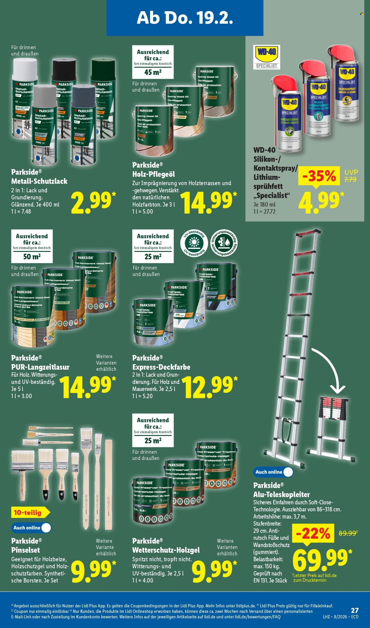 Lidl Prospekte  - 16.02.2026 - 21.02.2026. Seite 25