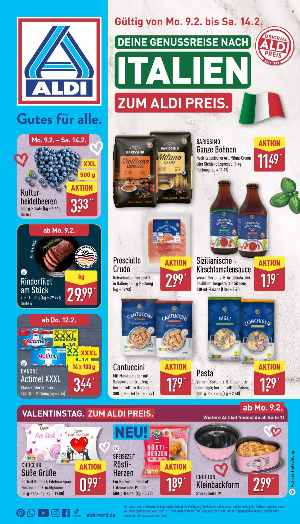 ALDI Nord Prospekte  - 9.02.2026 - 14.02.2026. Seite 1