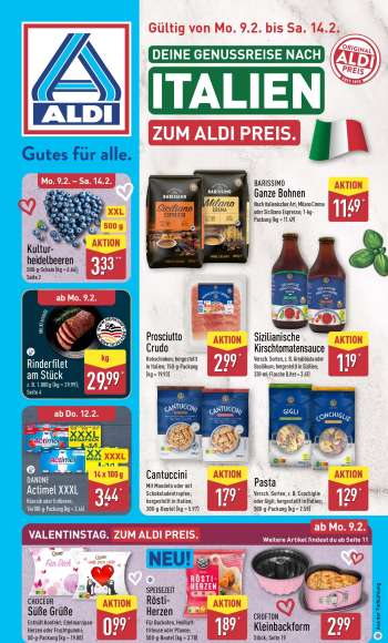 Prospekte ALDI Nord - 9.02.2026 - 14.02.2026.