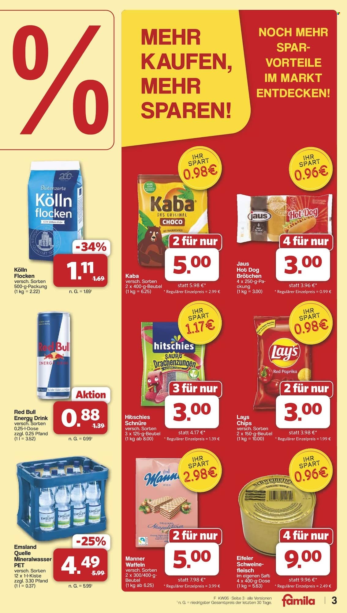 famila Prospekte  - 2.02.2026 - 7.02.2026. Seite 3