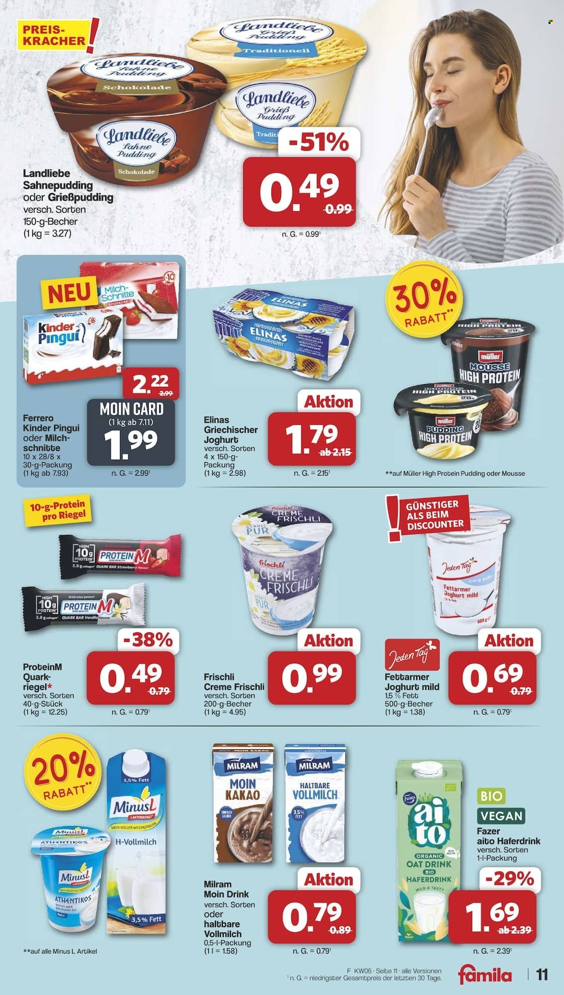 famila Prospekte  - 2.02.2026 - 7.02.2026. Seite 11