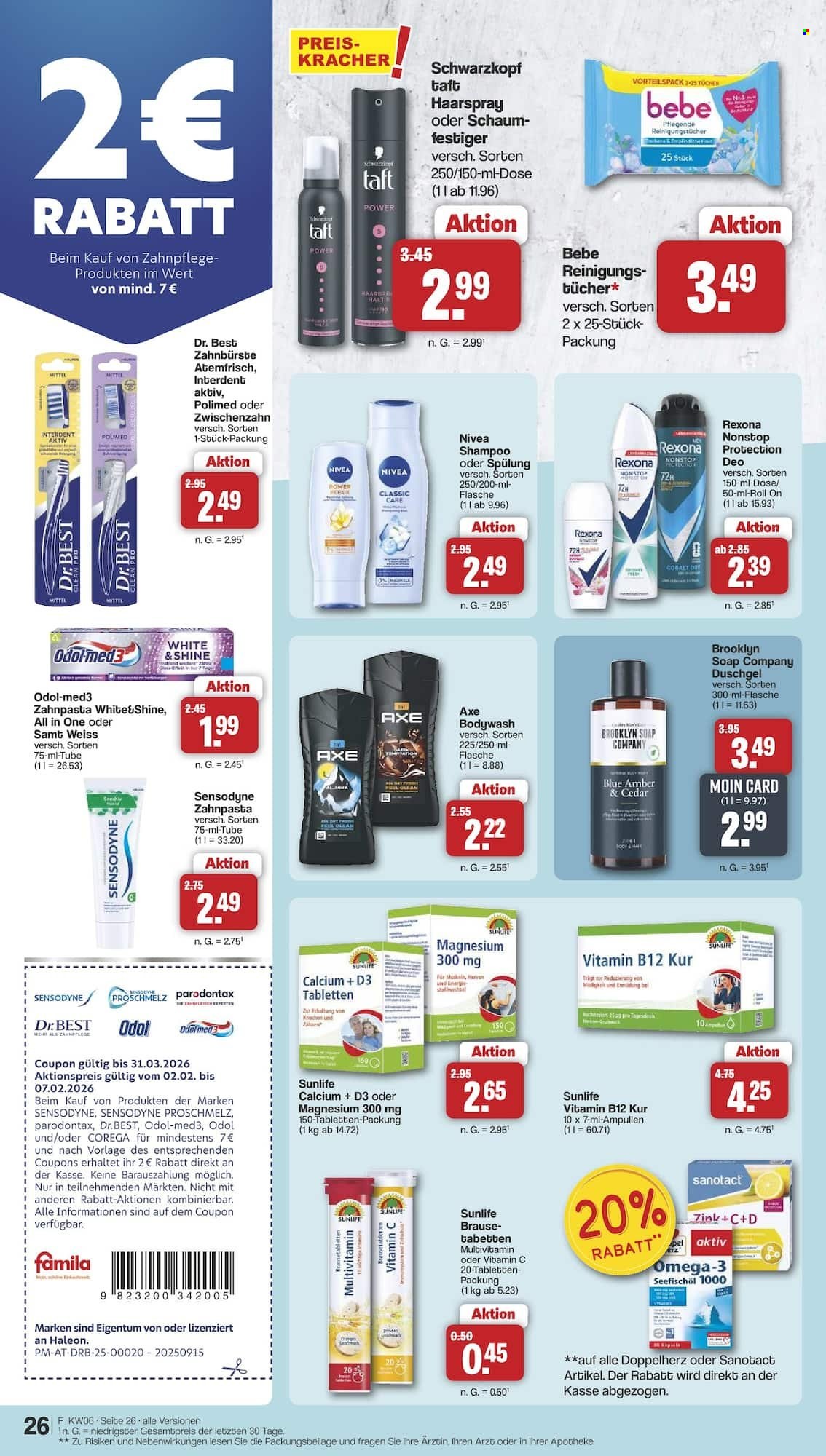 famila Prospekte  - 2.02.2026 - 7.02.2026. Seite 27