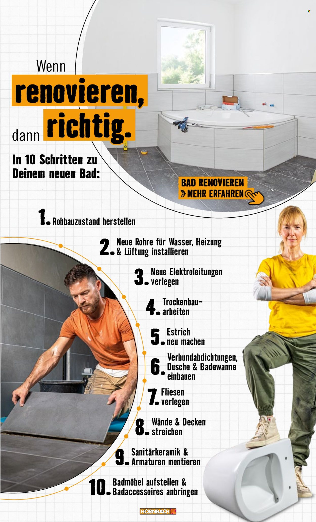 Leták Hornbach. Strana 3