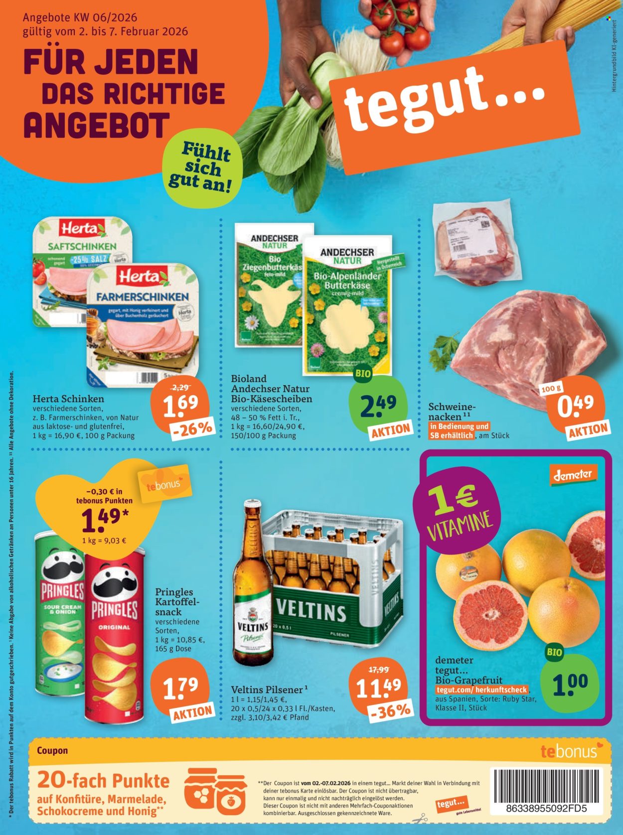 tegut... Prospekte  - 2.02.2026 - 7.02.2026. Seite 3