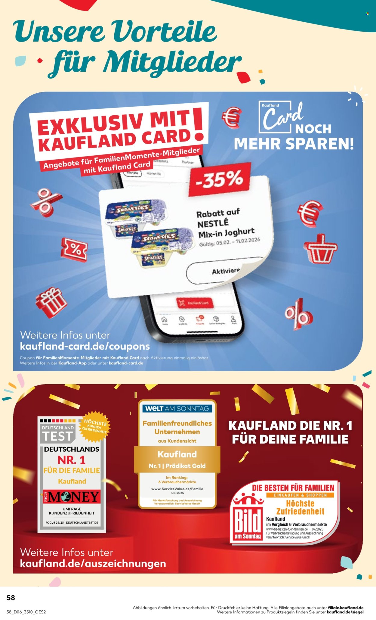 Kaufland Prospekte  - 5.02.2026 - 11.02.2026. Seite 58