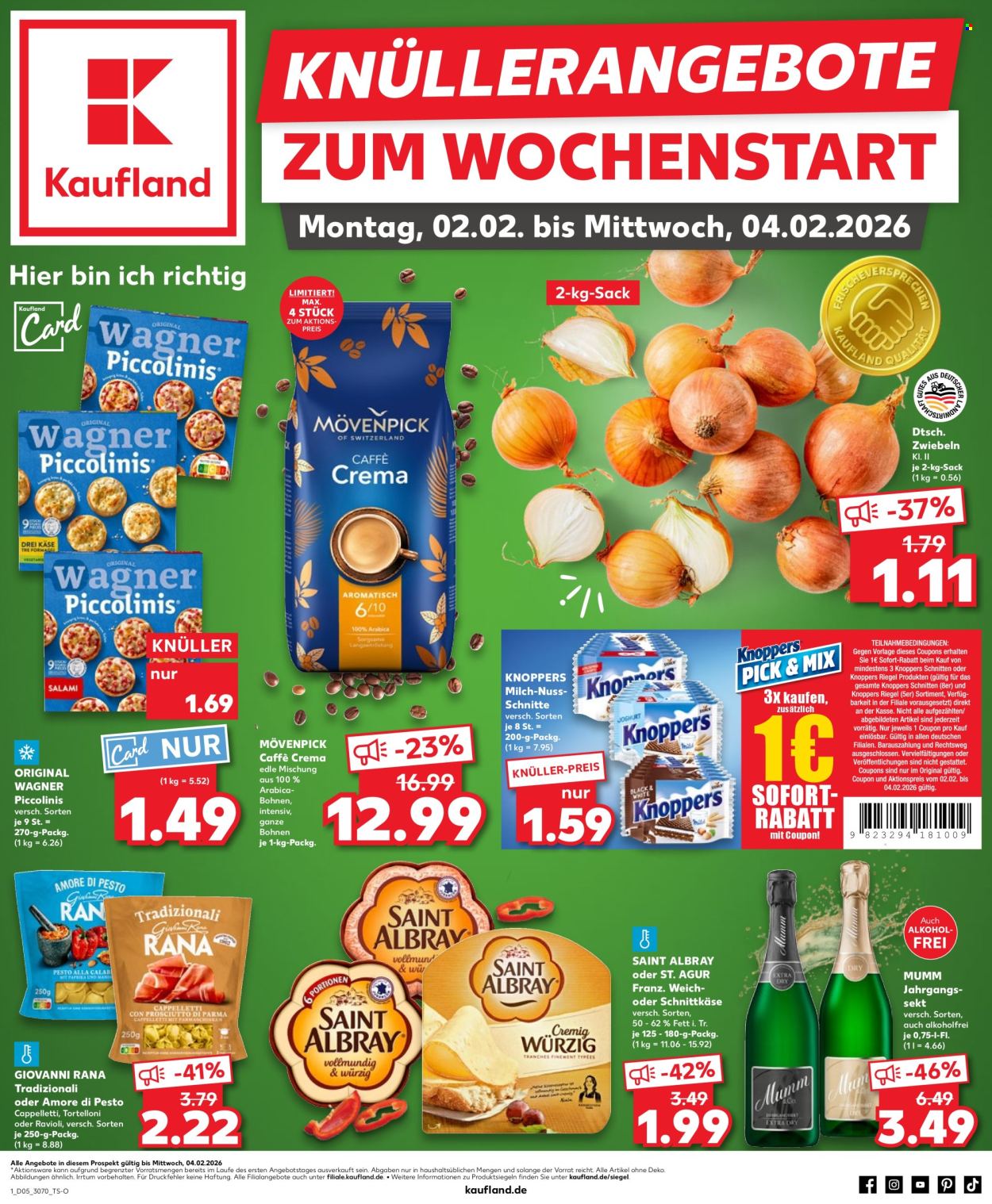 Kaufland Prospekte  - 2.02.2026 - 4.02.2026. Seite 1