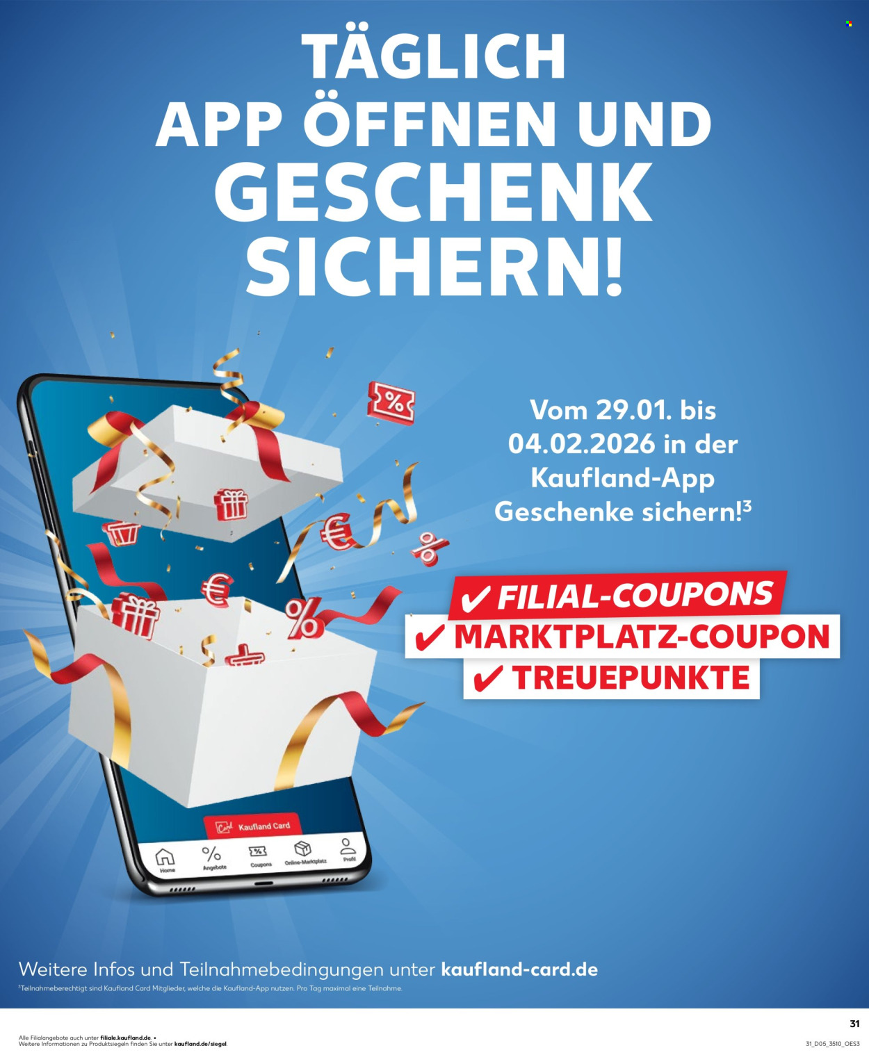 Kaufland Prospekte  - 2.02.2026 - 4.02.2026. Seite 31
