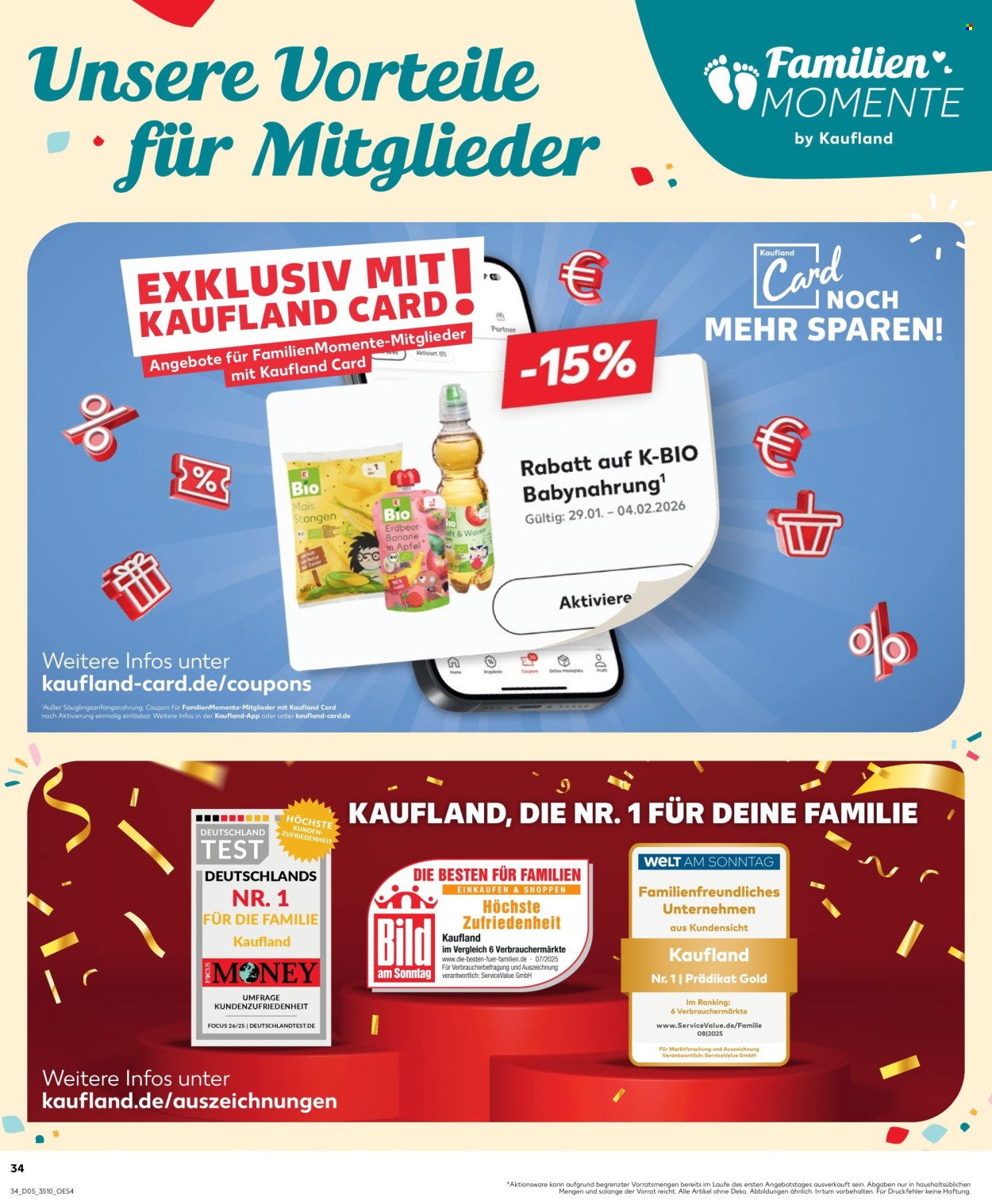 Kaufland Prospekte  - 2.02.2026 - 4.02.2026. Seite 34