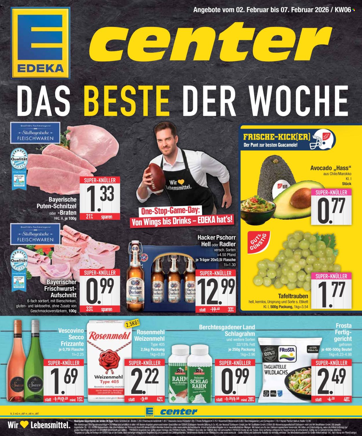 Edeka Prospekte  - 2.02.2026 - 7.02.2026. Seite 1