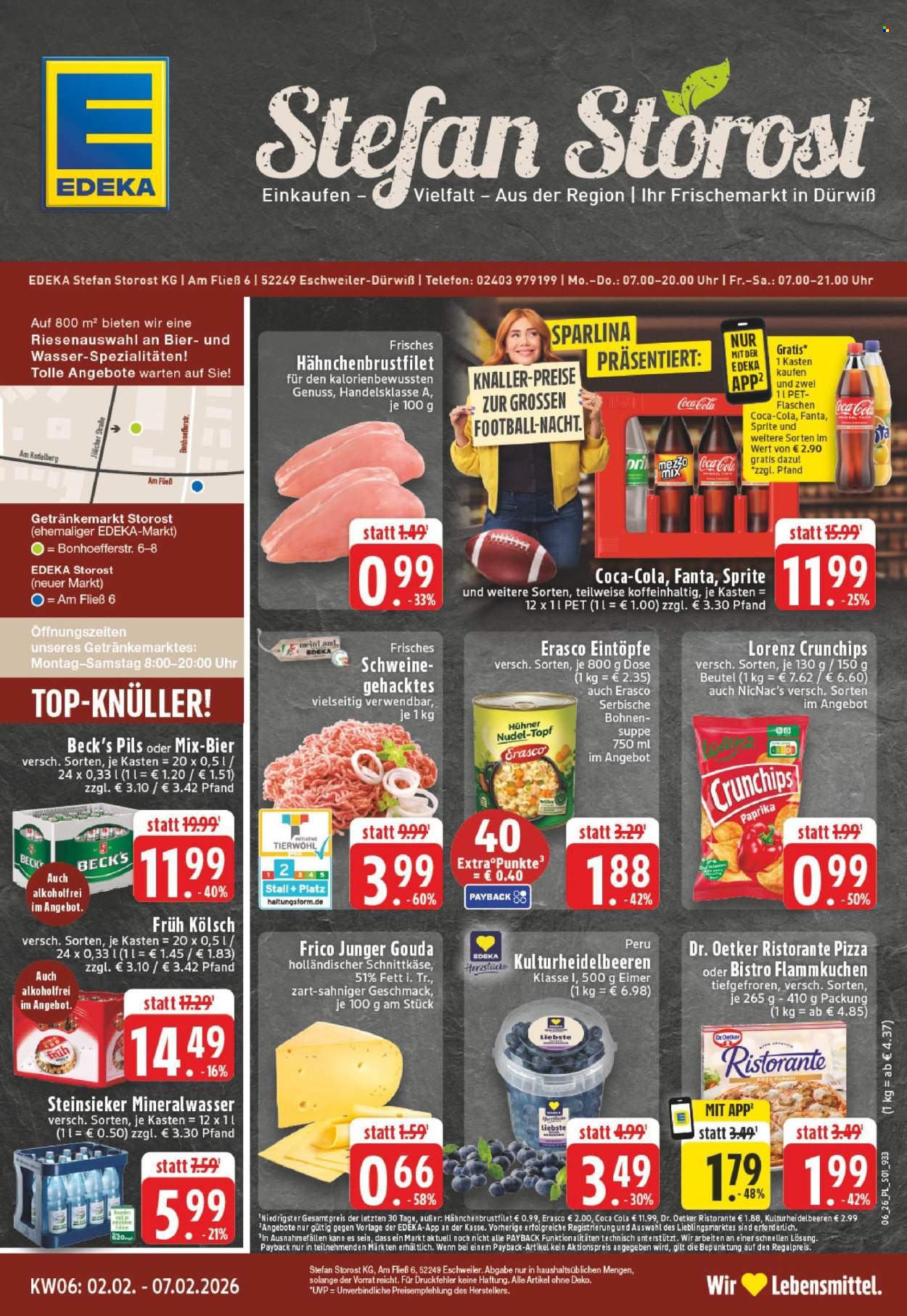 Edeka Prospekte  - 2.02.2026 - 7.02.2026. Seite 1