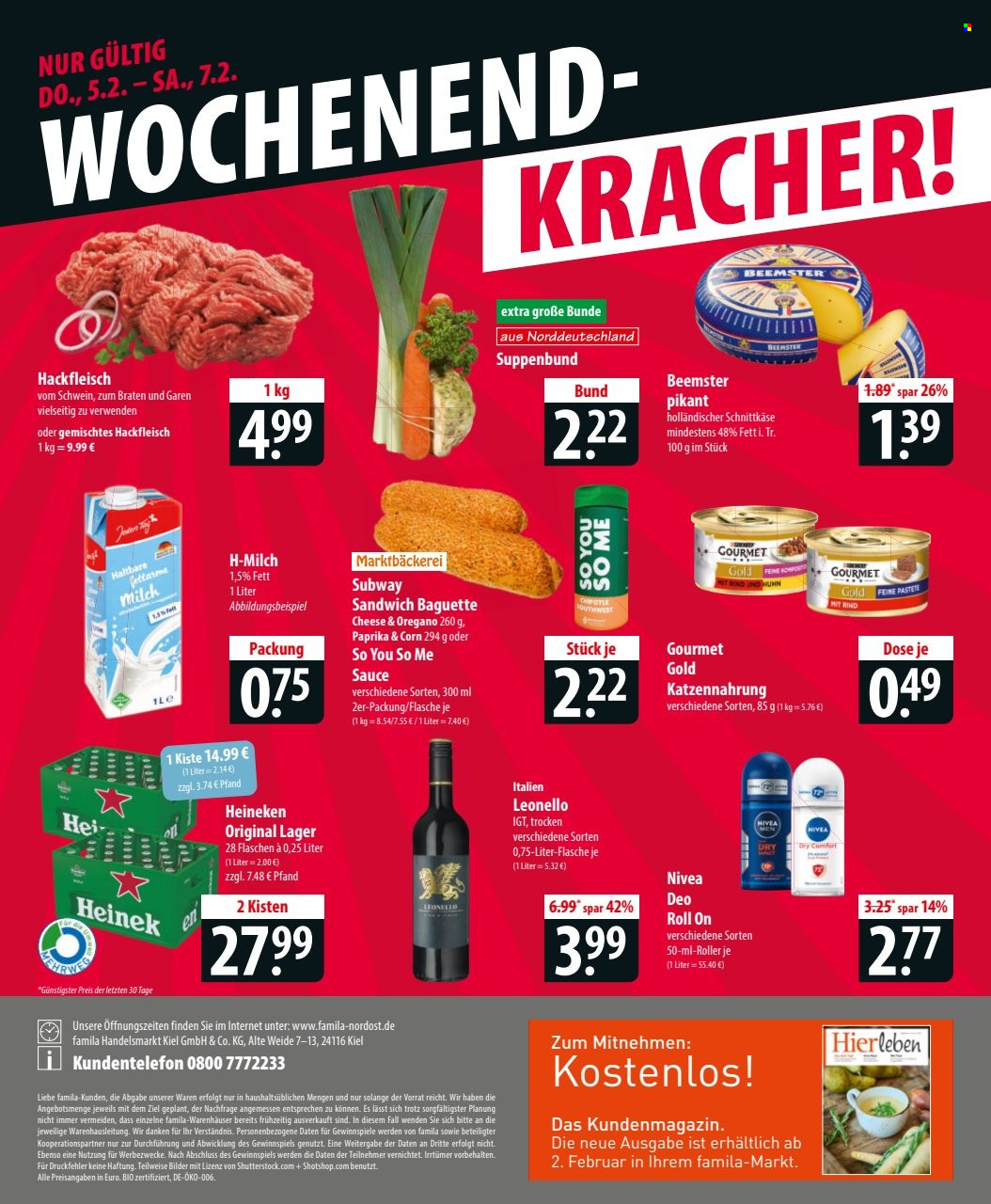 famila Prospekte  - 2.02.2026 - 7.02.2026. Seite 28