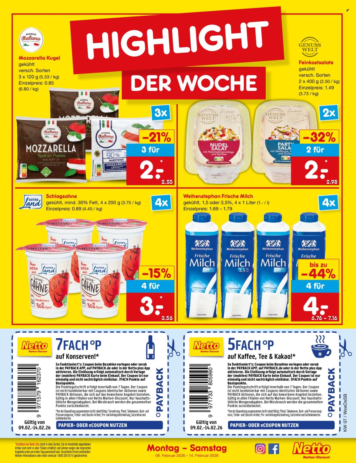 Netto Marken-Discount Prospekte  - 9.02.2026 - 14.02.2026. Seite 3