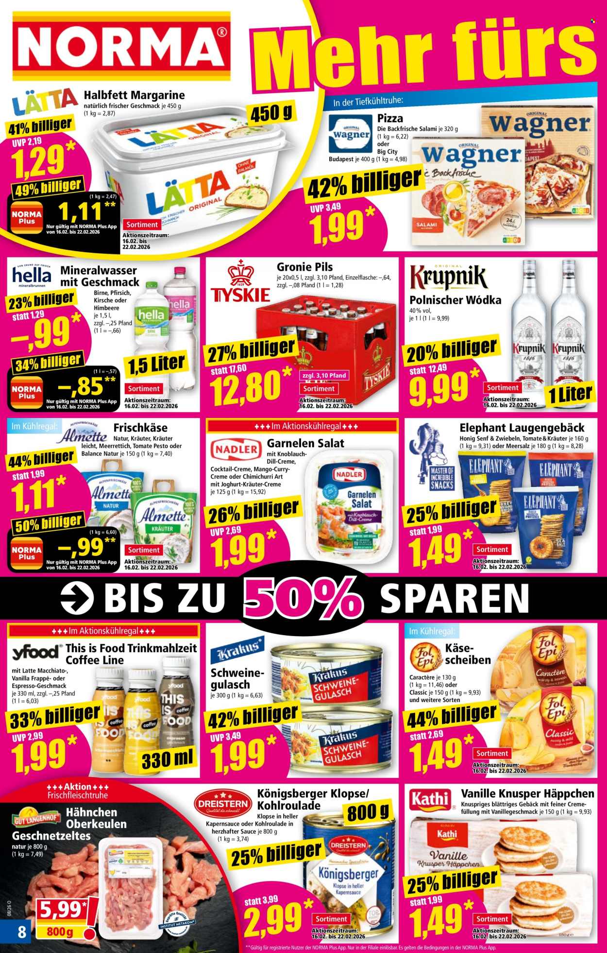 Norma Prospekte  - 16.02.2026 - 22.02.2026. Seite 8