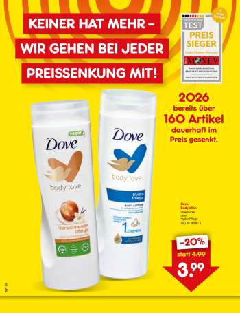thumbnail - Dove Bodylotion Sheabutter oder Hydro Pflege