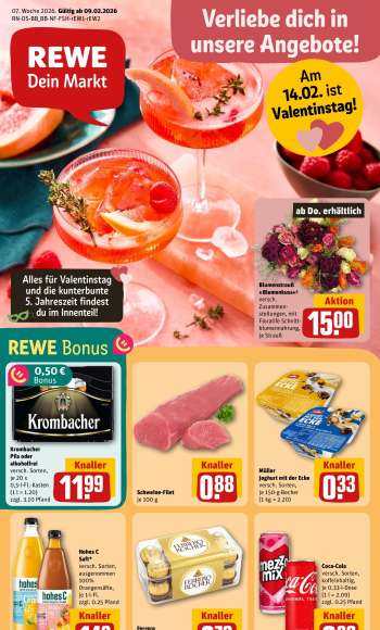 Prospekte REWE - 9.02.2026 - 15.02.2026.