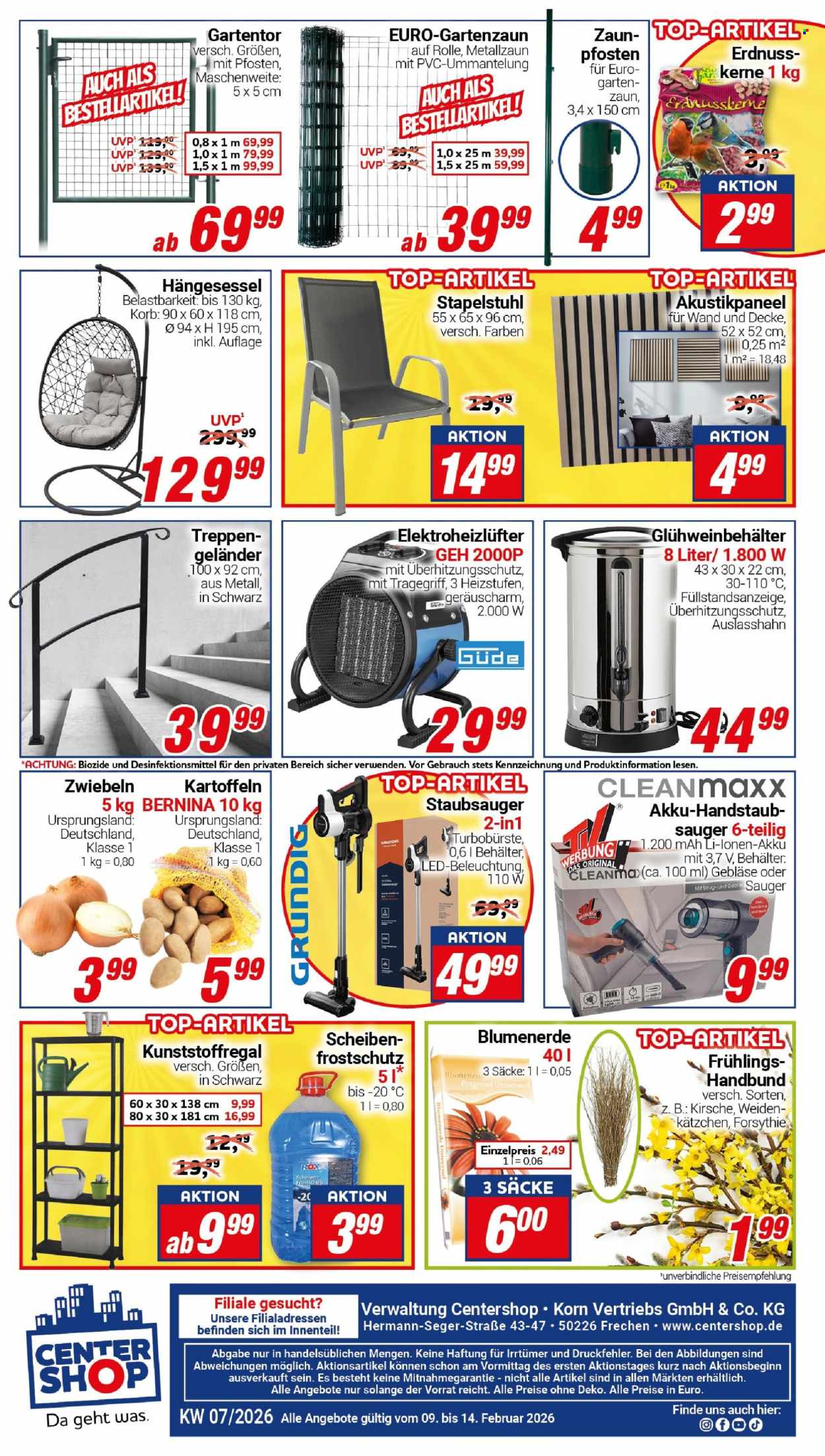 CENTERSHOP Prospekte  - 9.02.2026 - 14.02.2026. Seite 16