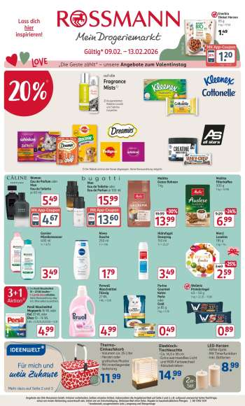 Prospekte Rossmann - 9.02.2026 - 13.02.2026.