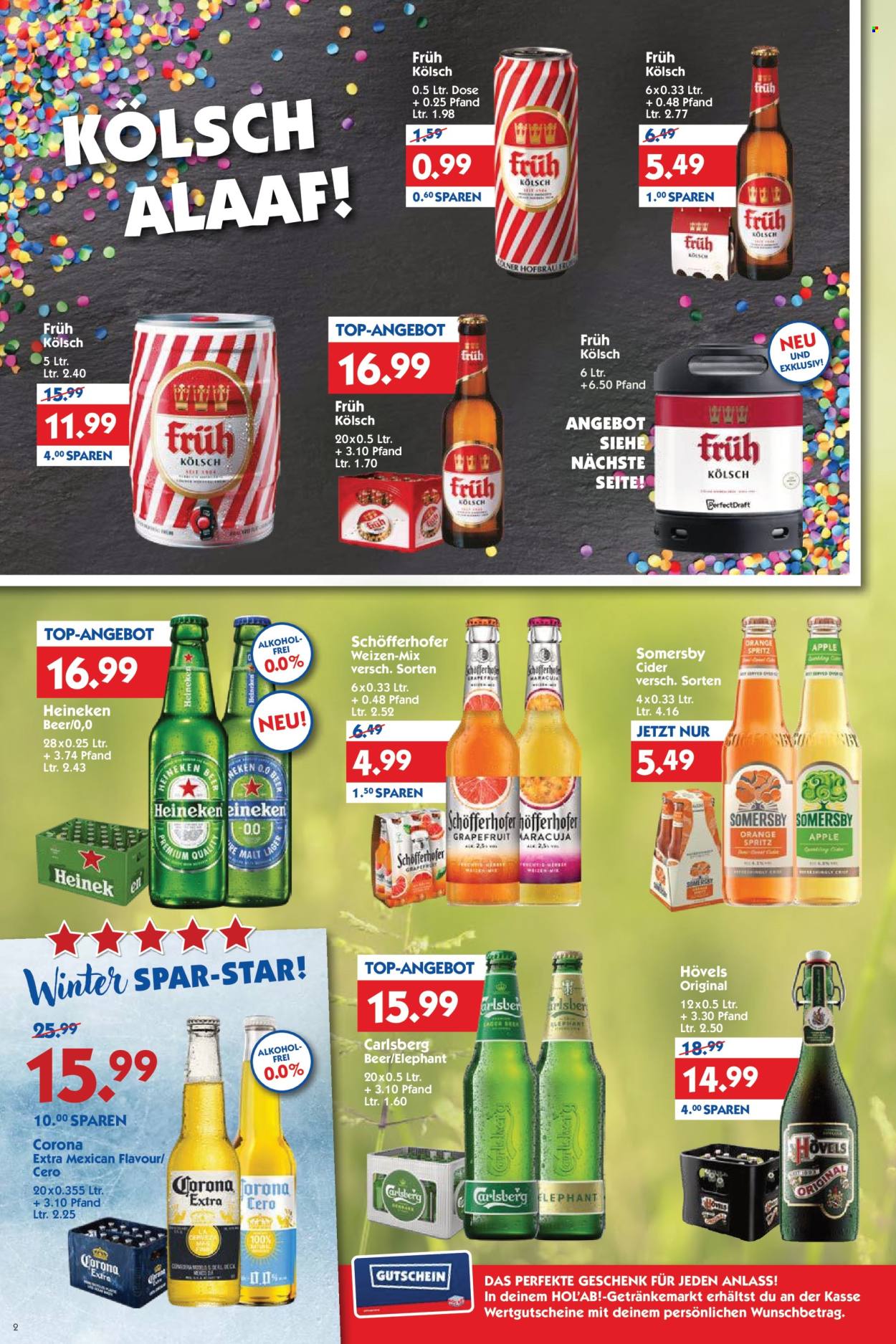 Hol'ab! Getränkemarkt Prospekte  - 9.02.2026 - 14.02.2026. Seite 2