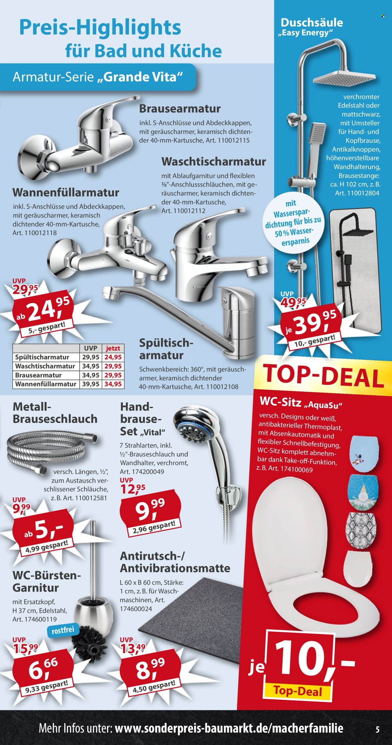 Sonderpreis-Baumarkt Prospekte  - 14.02.2026 - 20.02.2026. Seite 5