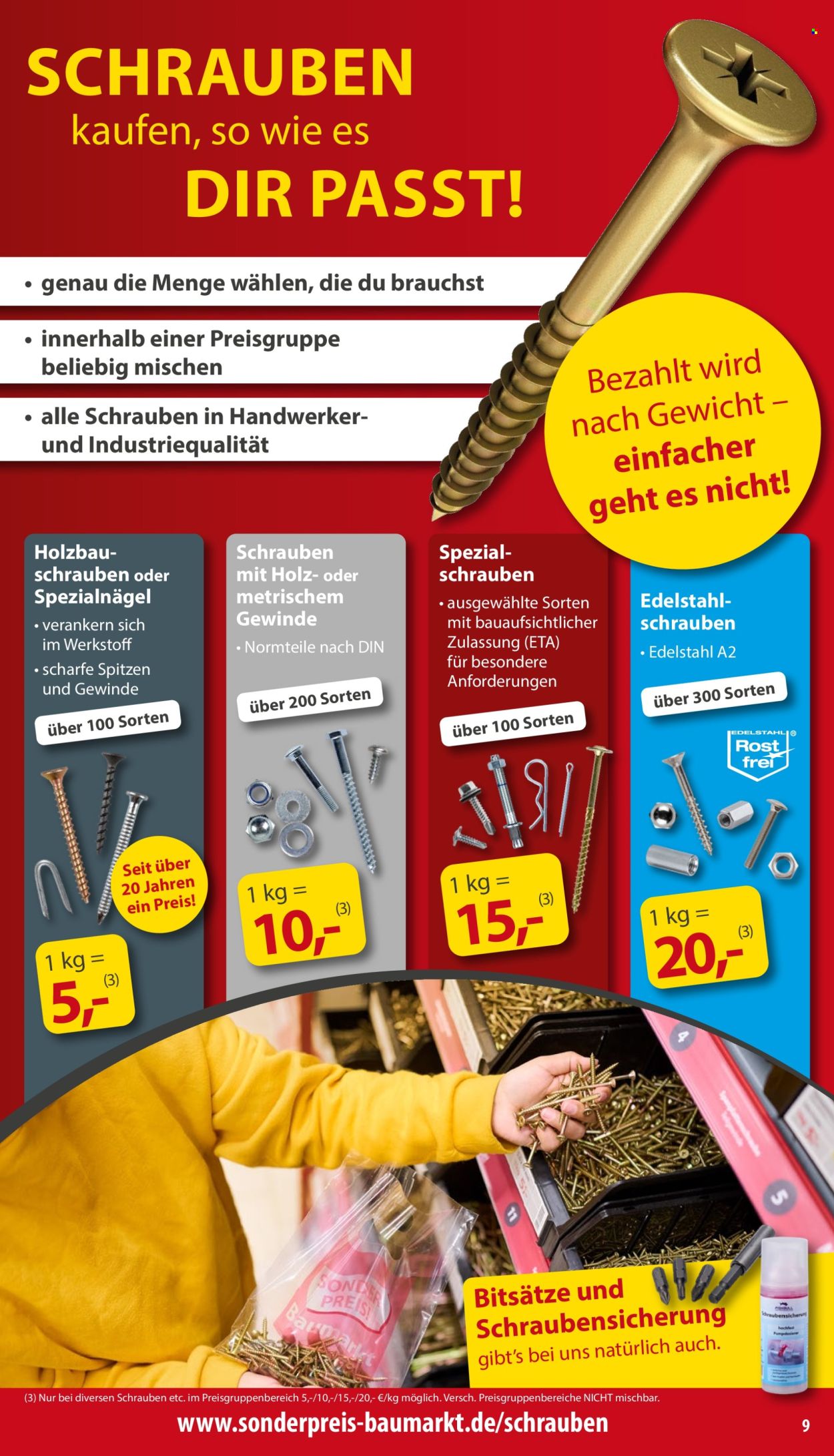 Sonderpreis-Baumarkt Prospekte  - 14.02.2026 - 20.02.2026. Seite 9