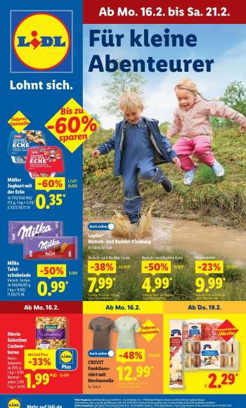 Prospekte Lidl - 16.02.2026 - 21.02.2026.