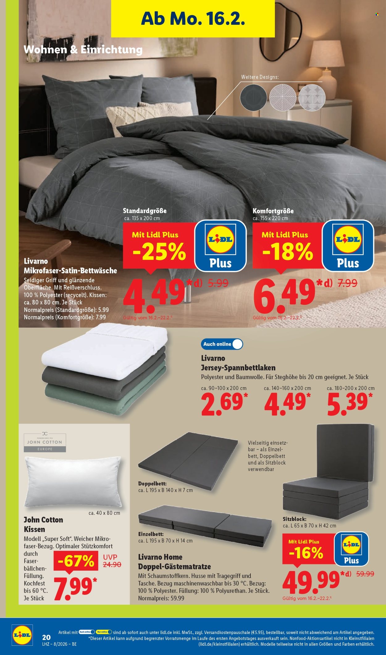 Lidl Prospekte  - 16.02.2026 - 21.02.2026. Seite 36