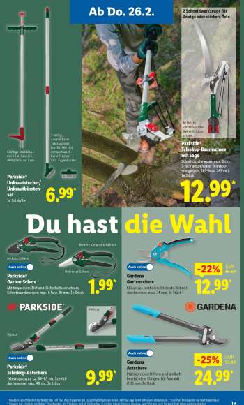 thumbnail - Parkside® Teleskop-Astschere