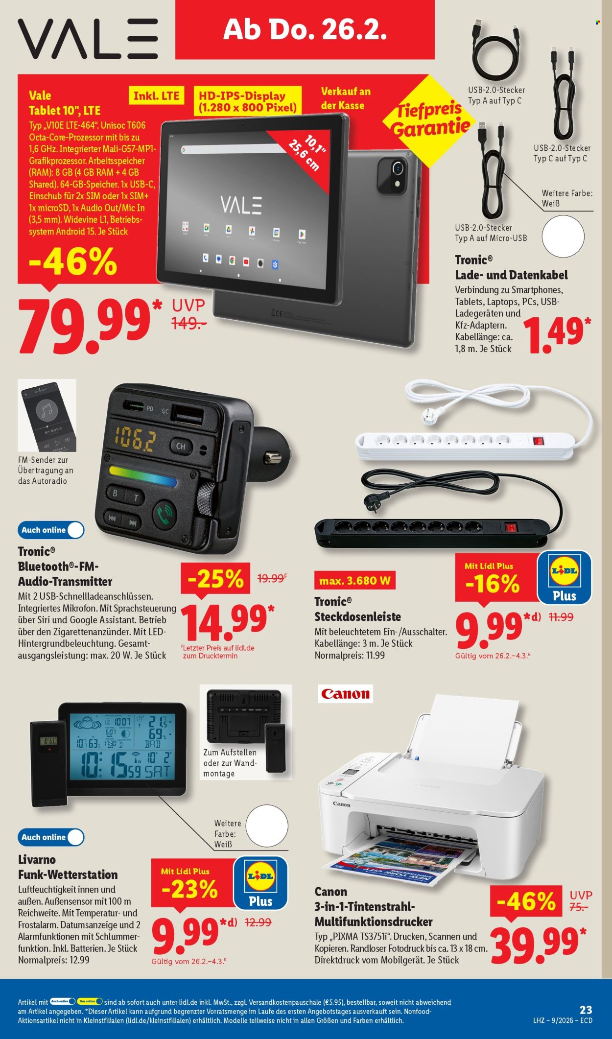 Lidl Prospekte  - 23.02.2026 - 28.02.2026. Seite 21