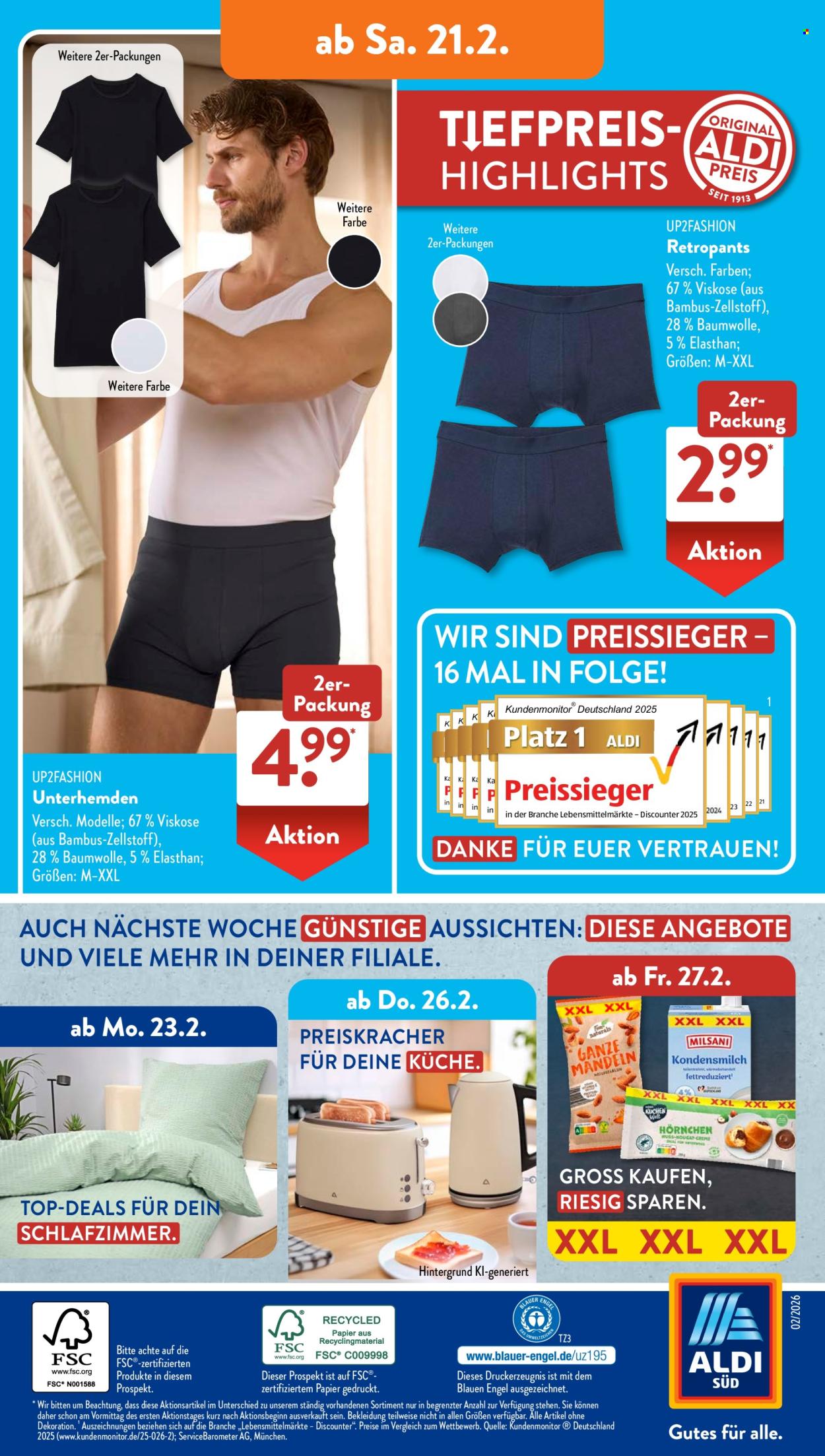ALDI SÜD Prospekte  - 16.02.2026 - 21.02.2026. Seite 26