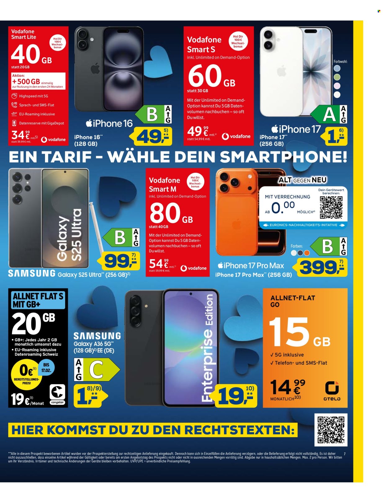 Euronics Prospekte  - 7.02.2026 - 13.02.2026. Seite 7