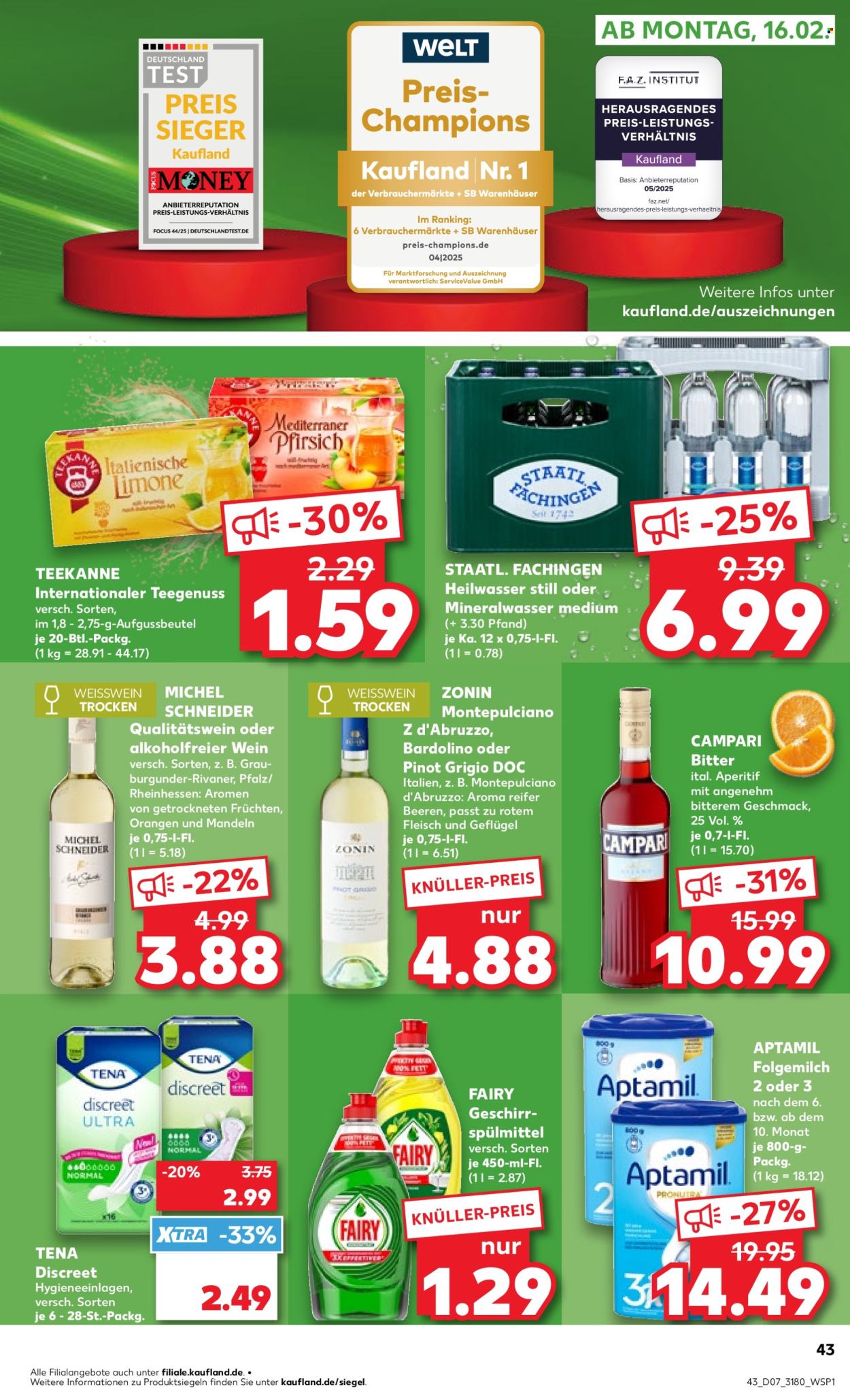 Kaufland Prospekte  - 12.02.2026 - 18.02.2026. Seite 43