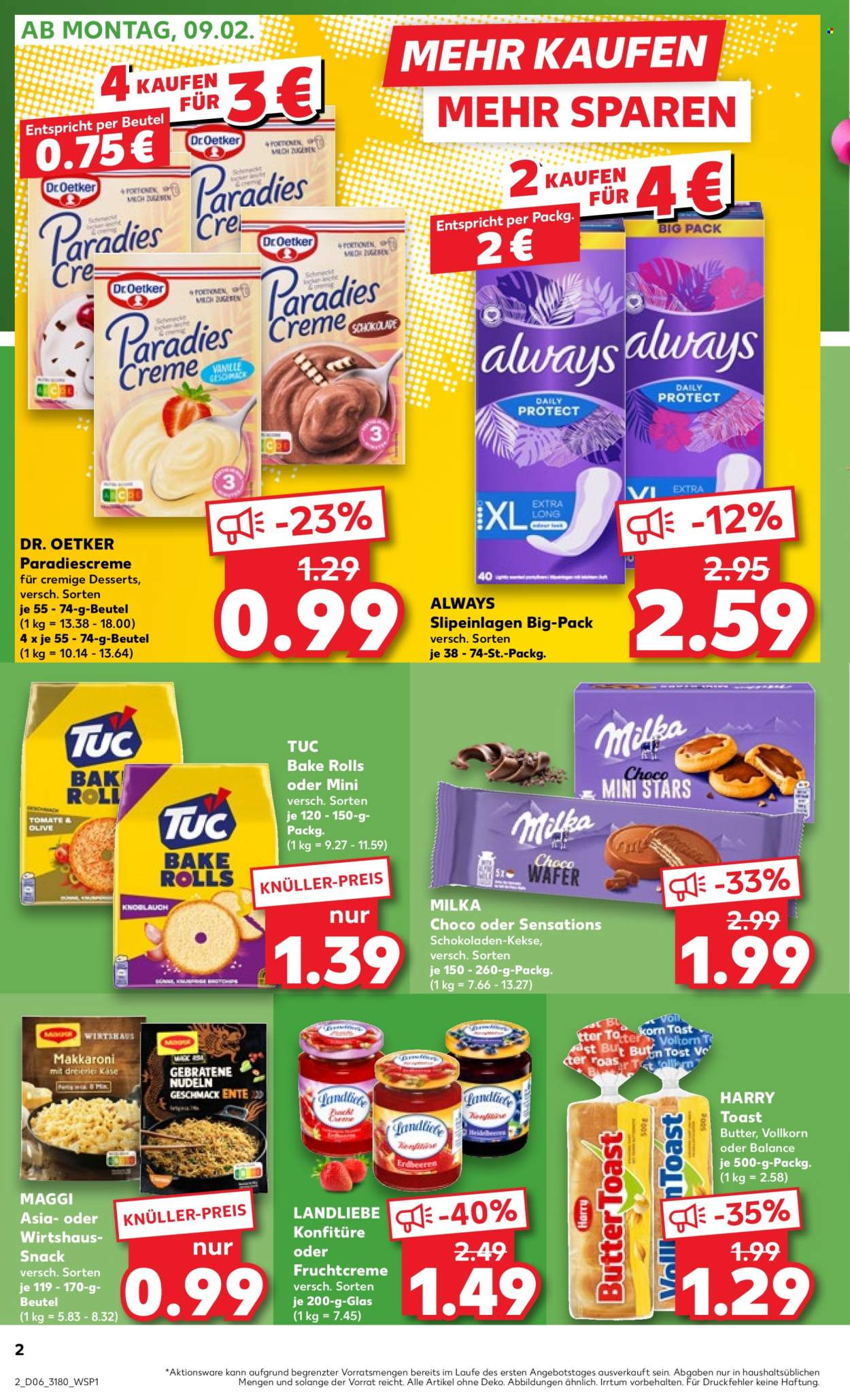 Kaufland Prospekte  - 9.02.2026 - 11.02.2026. Seite 2