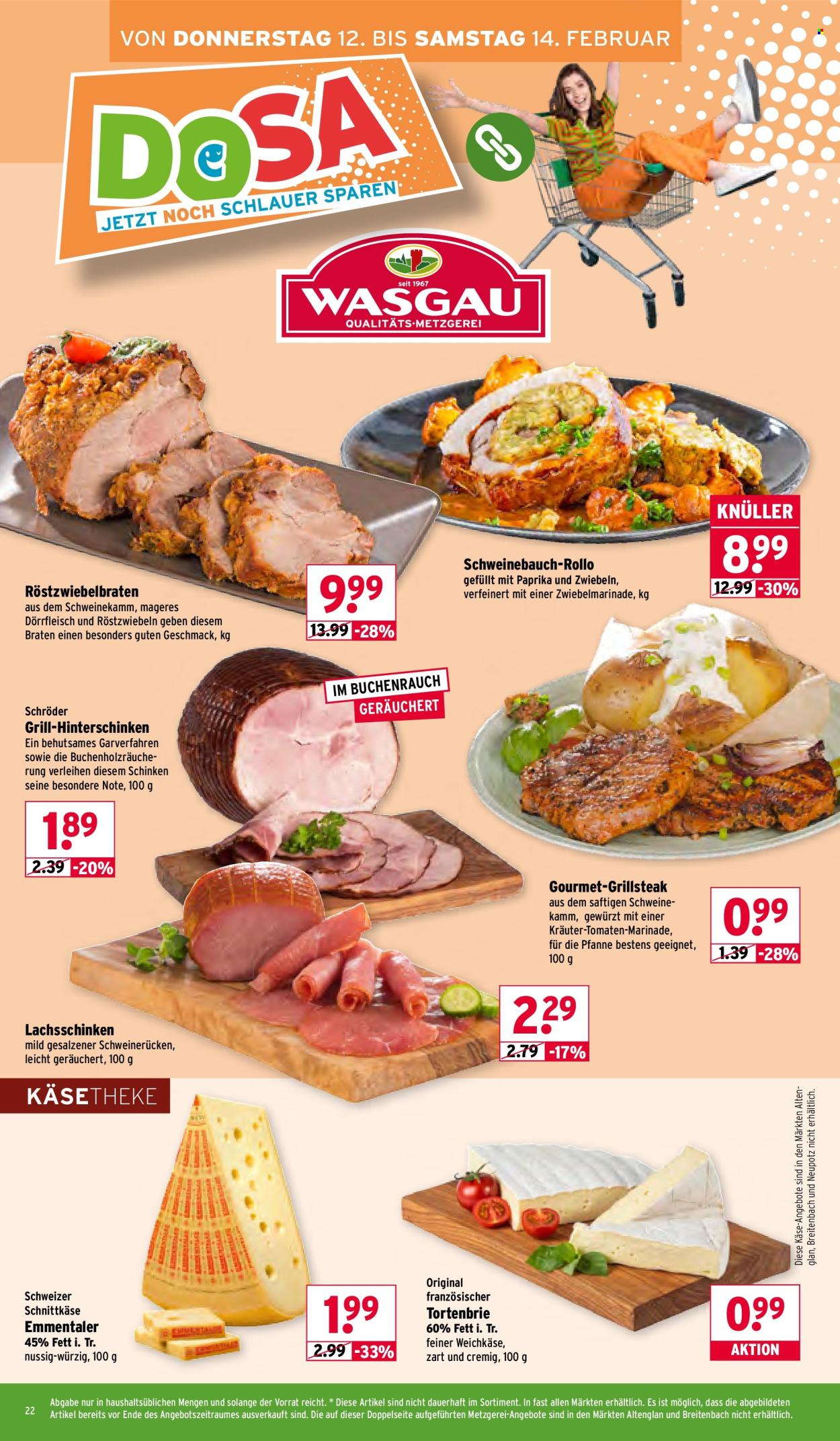 Wasgau Prospekte  - 9.02.2026 - 14.02.2026. Seite 22