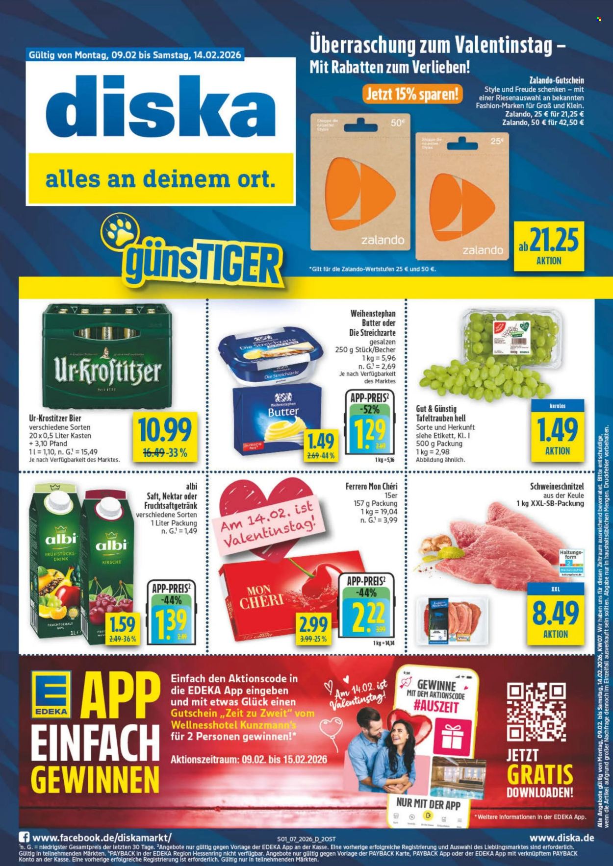 Diska Prospekte  - 8.02.2026 - 8.02.2026. Seite 1