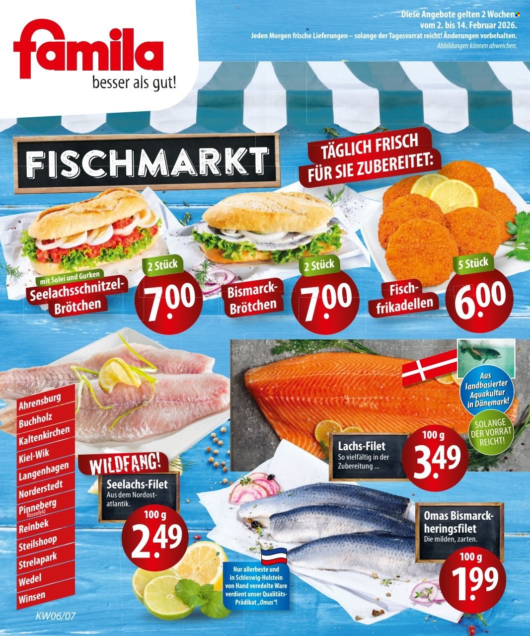 famila Prospekte  - 2.02.2026 - 14.02.2026. Seite 1