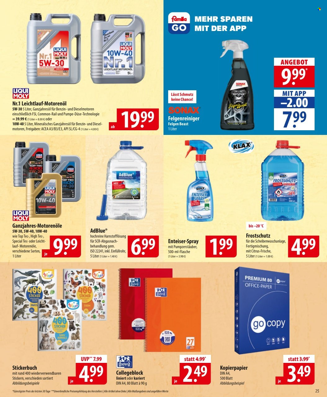 famila Prospekte  - 9.02.2026 - 14.02.2026. Seite 25