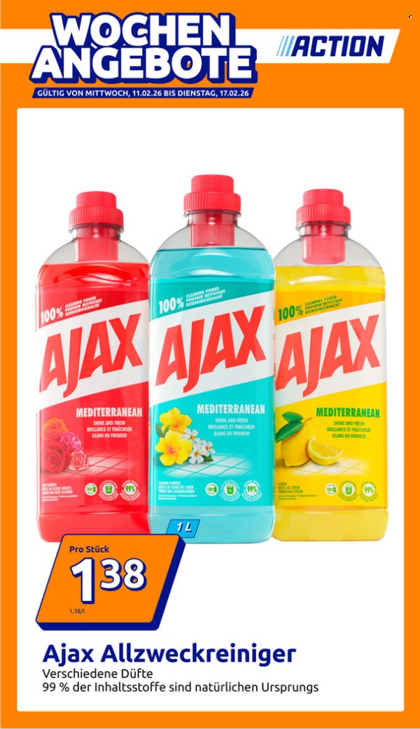Action Prospekte  - 11.02.2026 - 17.02.2026. Seite 1